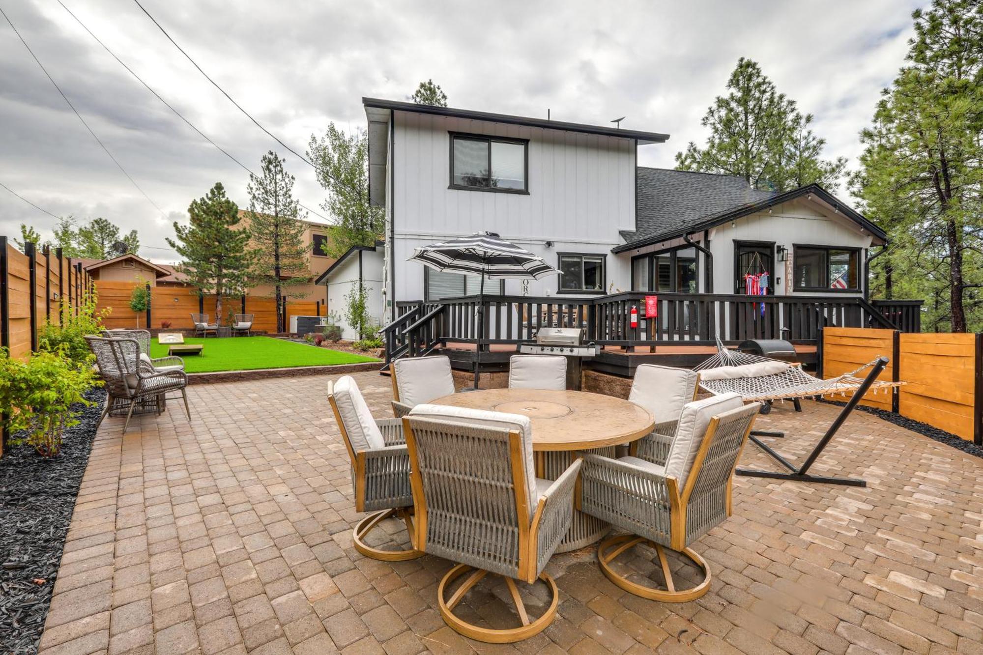 Munds Park Cabin With Poker Room And Wraparound Deck! Eksteriør billede